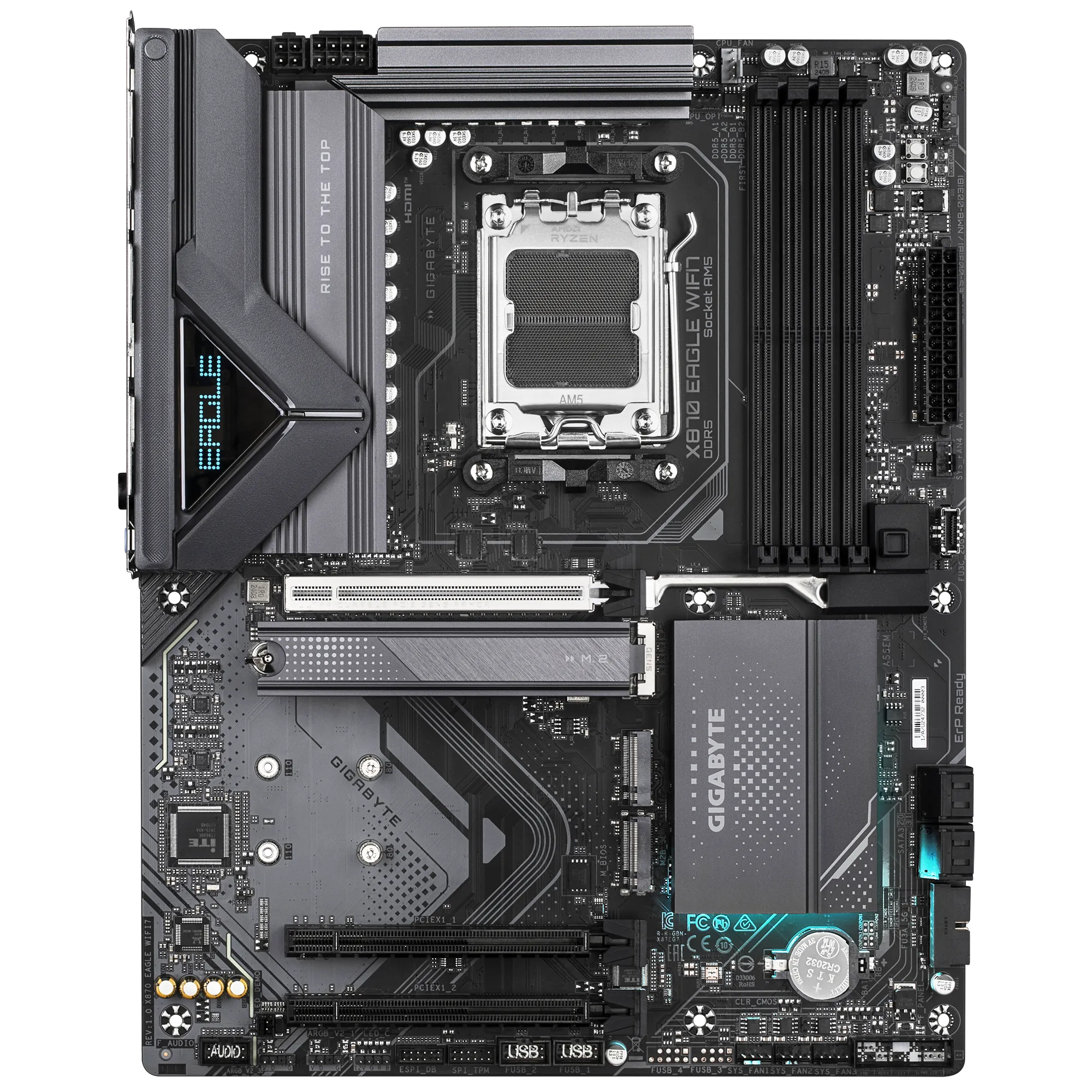 Gigabyte Motherboard X870 EAGLE WIFI7 DDR5 upto 8200mt/s Gigabyte Motherboard X870 EAGLE WIFI7 DDR5 upto 8200mt/s